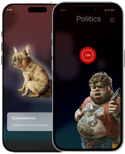 BiasCope personalized avatar interface